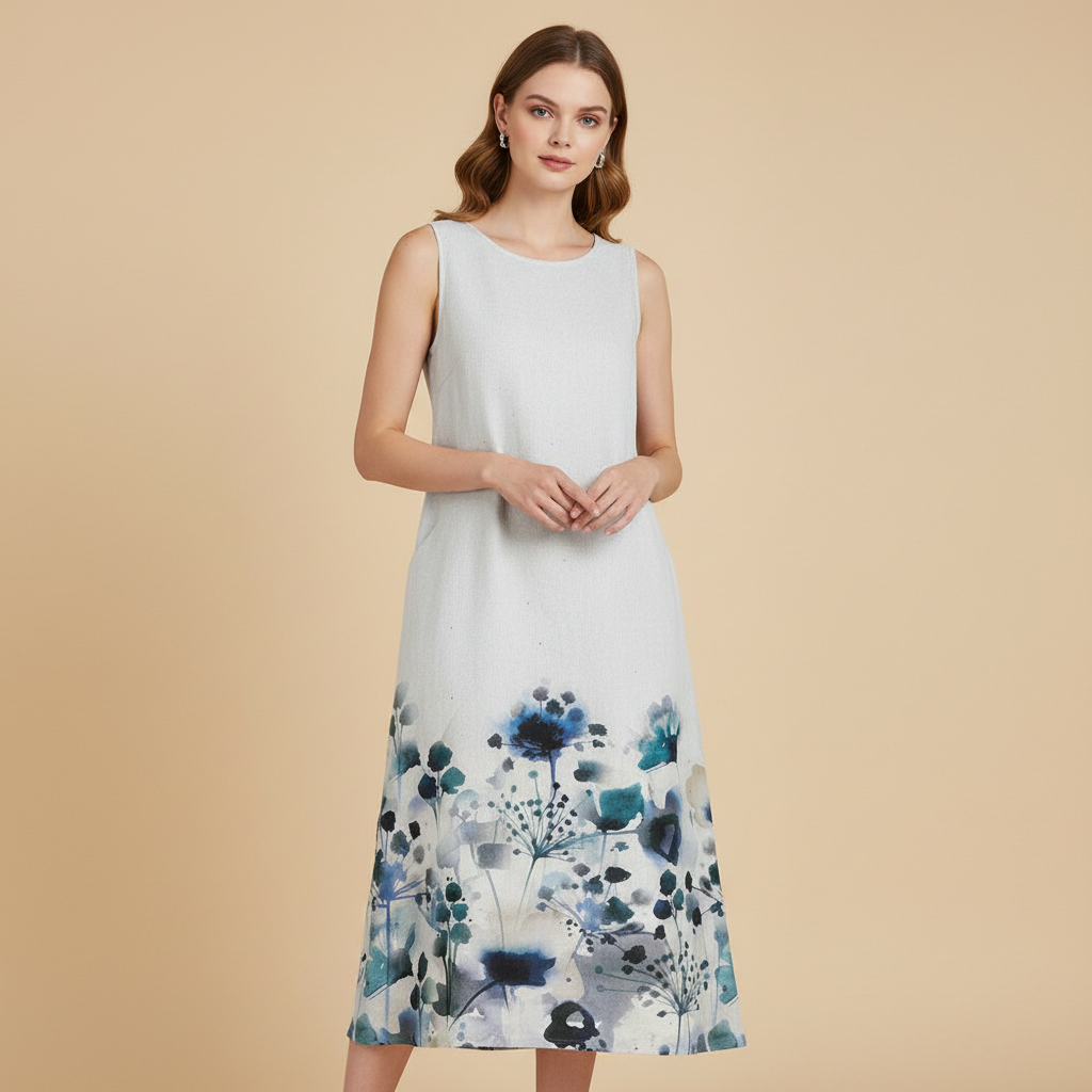 Floral Midi Dress | Women's Summer Dresses