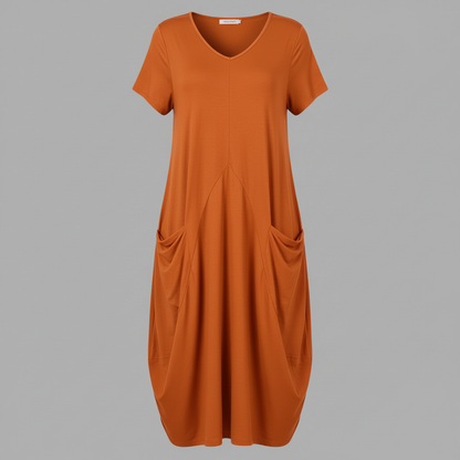 Women's Loose Fitting Midi Dress | Summer Dresses
