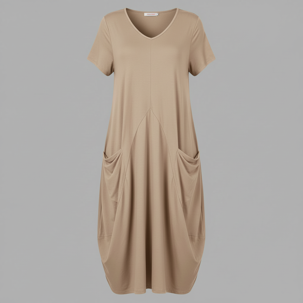 Women's Loose Fitting Midi Dress | Summer Dresses