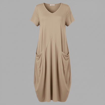 Women's Loose Fitting Midi Dress | Summer Dresses