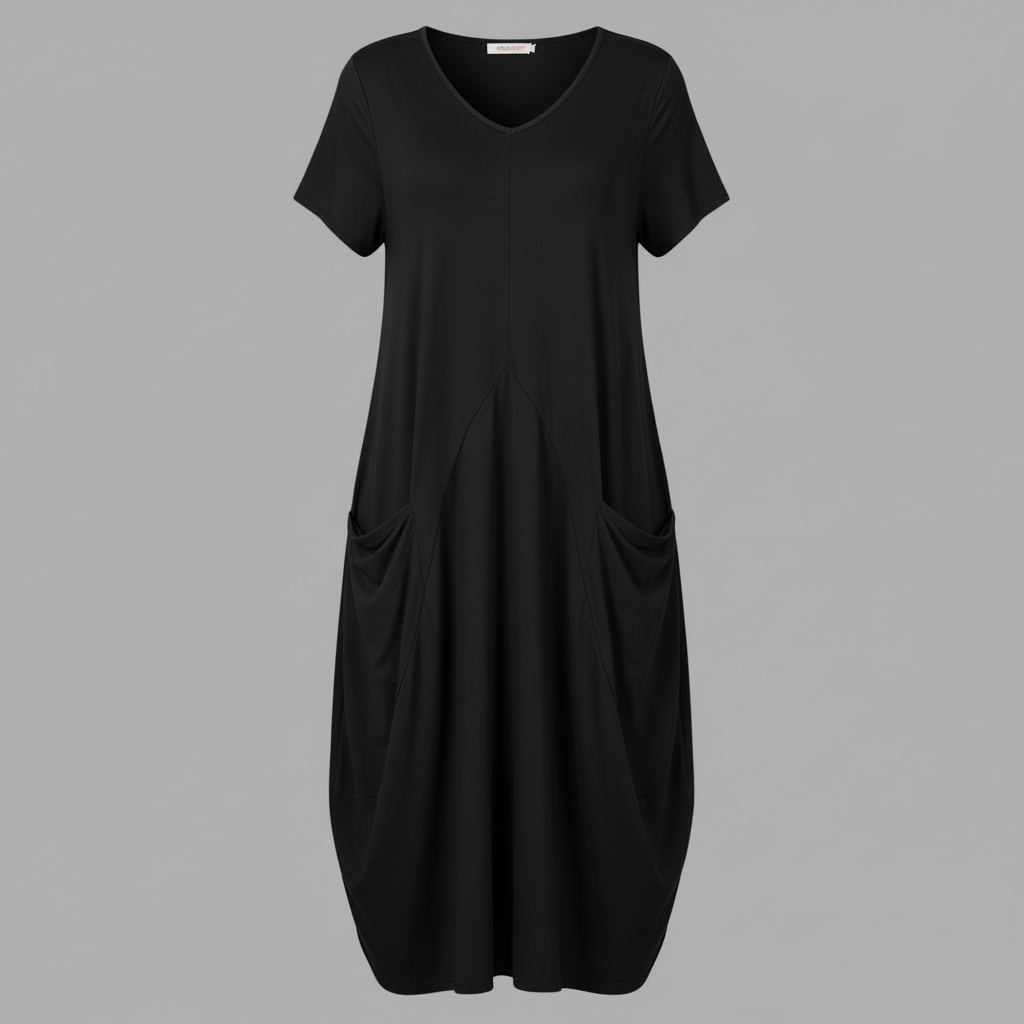 Women's Loose Fitting Midi Dress | Summer Dresses