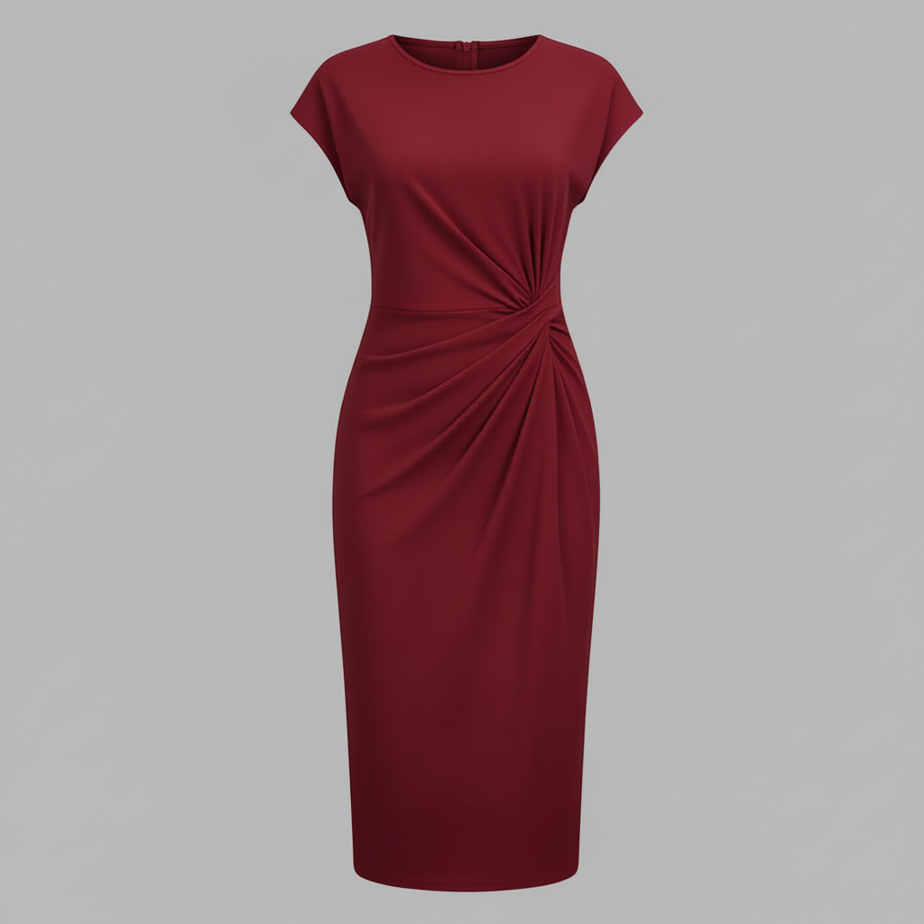 Women's Midi Dress | Short Sleeve Formal Dresses