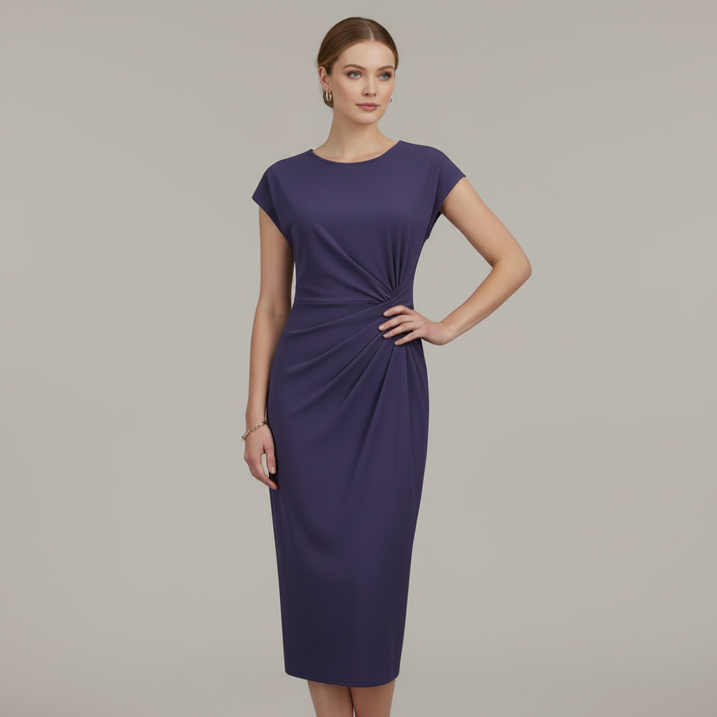Women's Midi Dress | Short Sleeve Formal Dresses