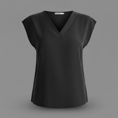 V-Neck Summer Blouse | Women's Casual Top