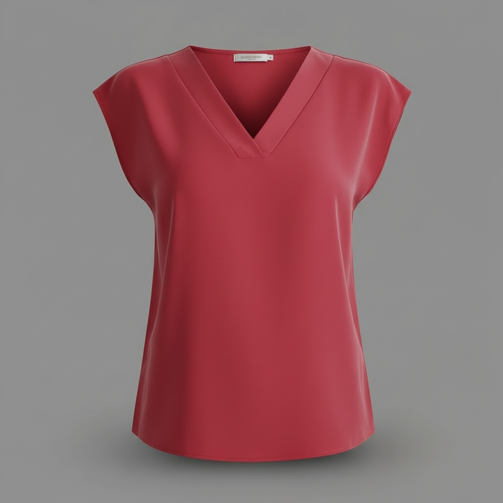 V-Neck Summer Blouse | Women's Casual Top